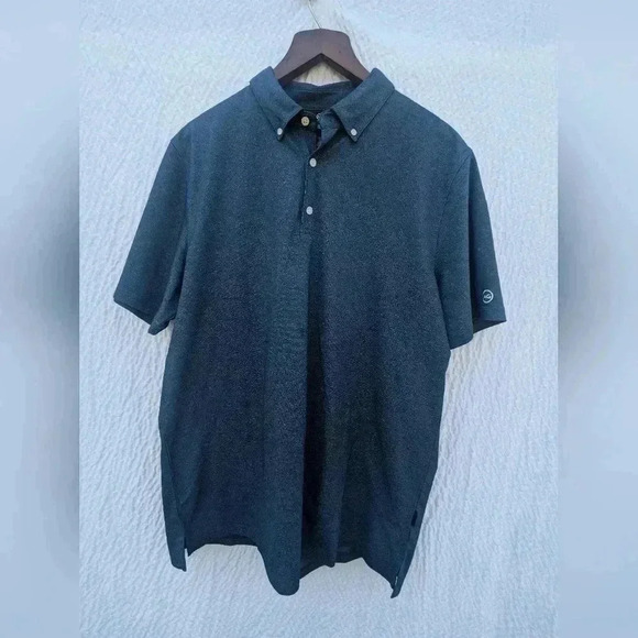 AG Mens Green Label Classic Blue Short Sleeve Polo Shirt Size XL NWOT - Picture 3 of 8
